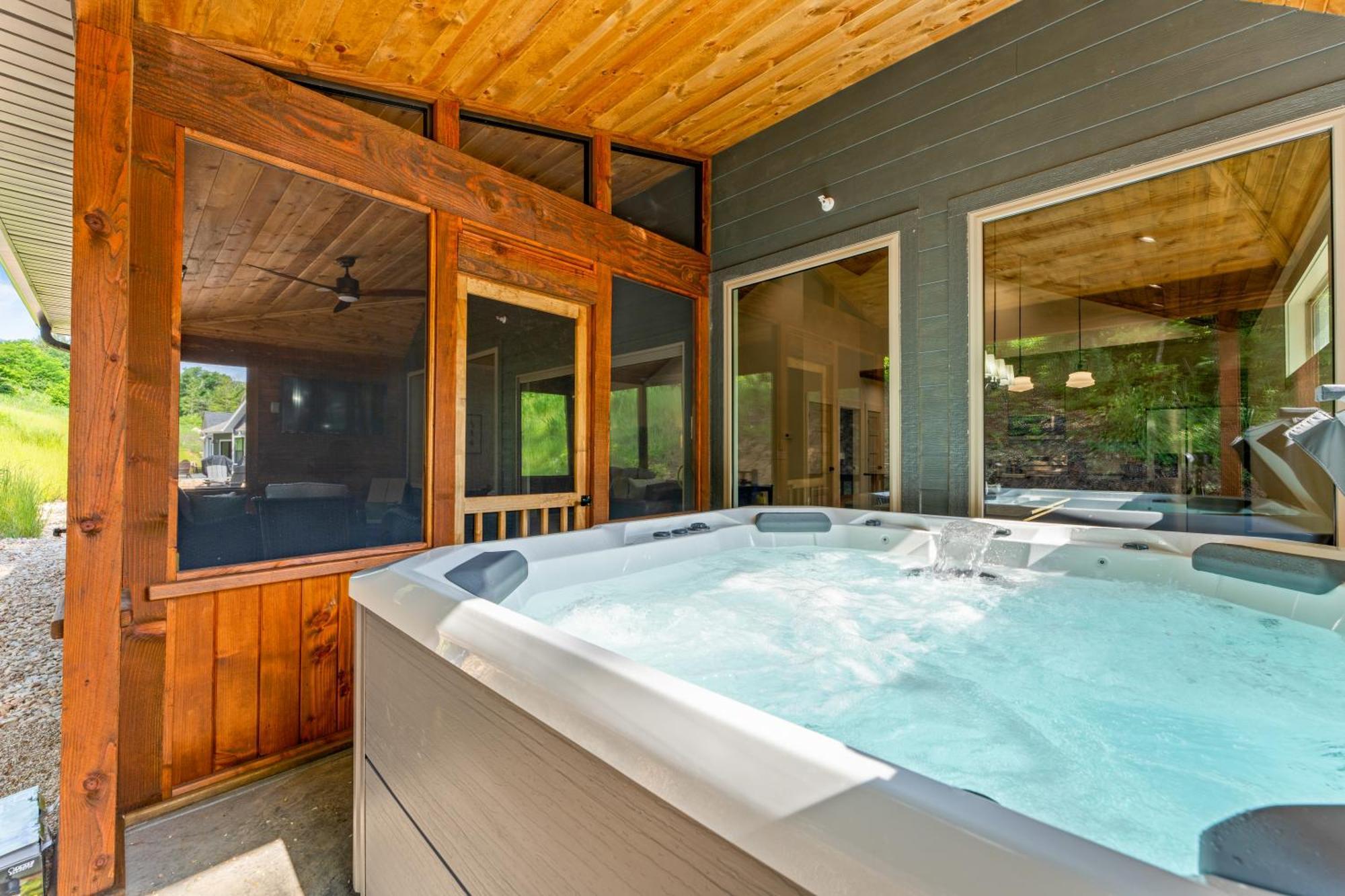 New Ozark Oasis Luxe Cabin Retreat With Hot Tub Hollister Extérieur photo